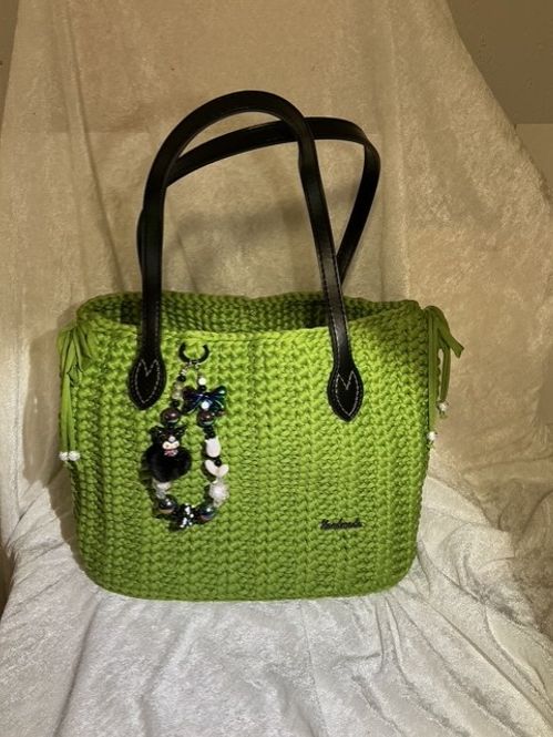 Hovedbilde Grønn stor veske